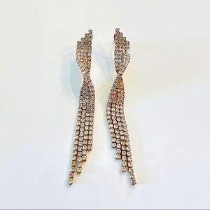 Diamante Chandelier Earrings